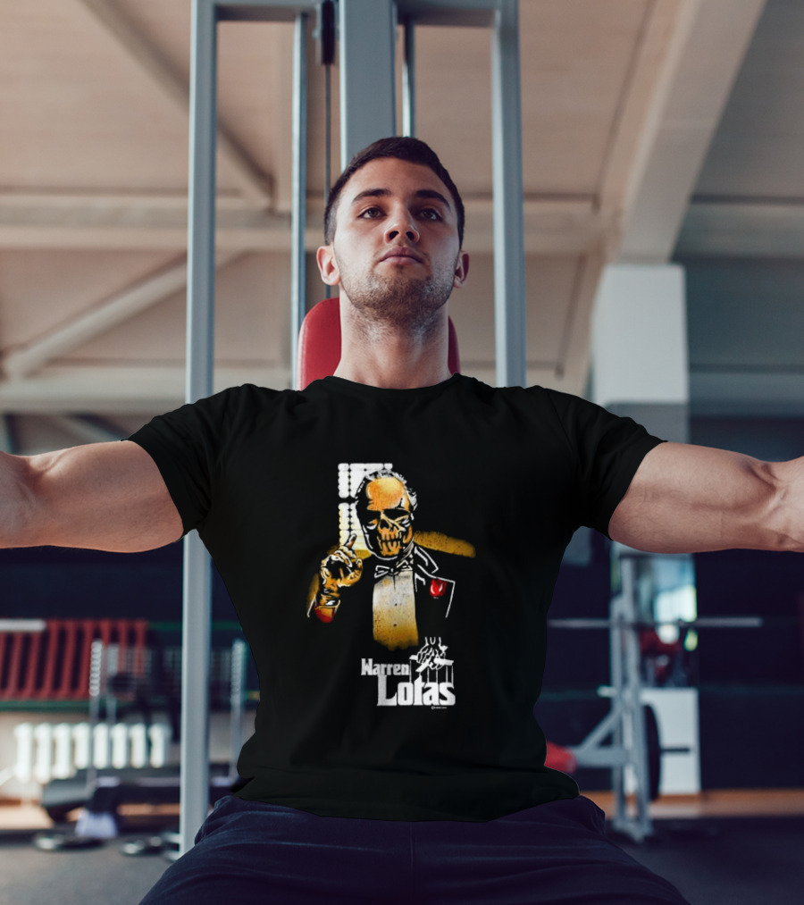 Warren Lotas The Don The Godfather Skeletal Figure Gesture T-Shirt