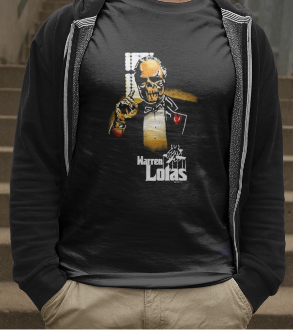 Warren Lotas The Don The Godfather Skeletal Figure Gesture T-Shirt