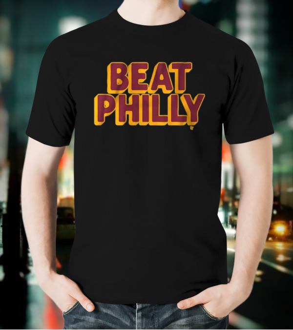 Washington Commanders Beat Philly NFL Football Rivals T-Shirt