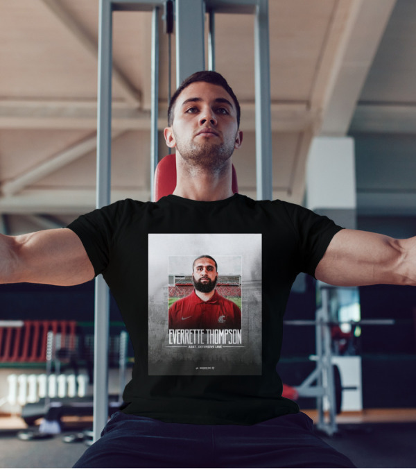 Washington State Football Everette Thompson Assistant Defensive Line Coach Palouse Stadium T-Shirt