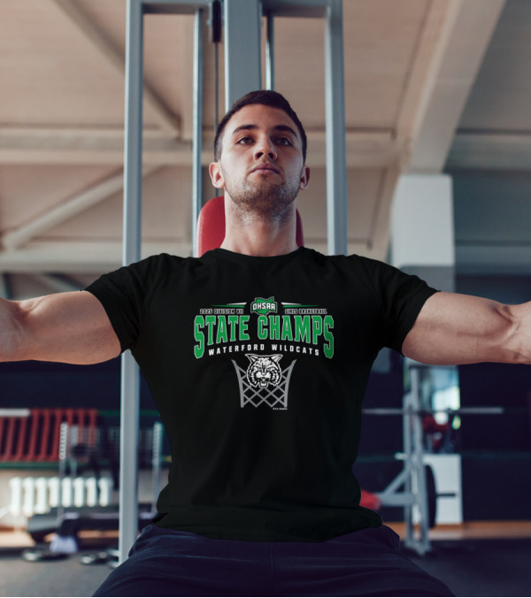2025 Division VII State Champs Waterford Wildcats Girls Basketball T-Shirt