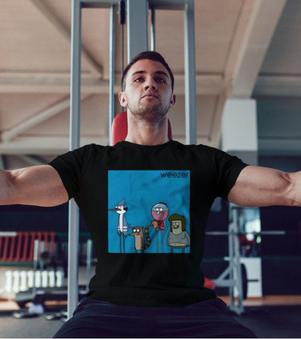 Weezer Mordecai And The Rigbys The Regular Show Vintage T-Shirt