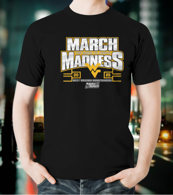 West Virginia Mountaineers 2025 NCAA March Madness The Road To Tampa T-Shirt
