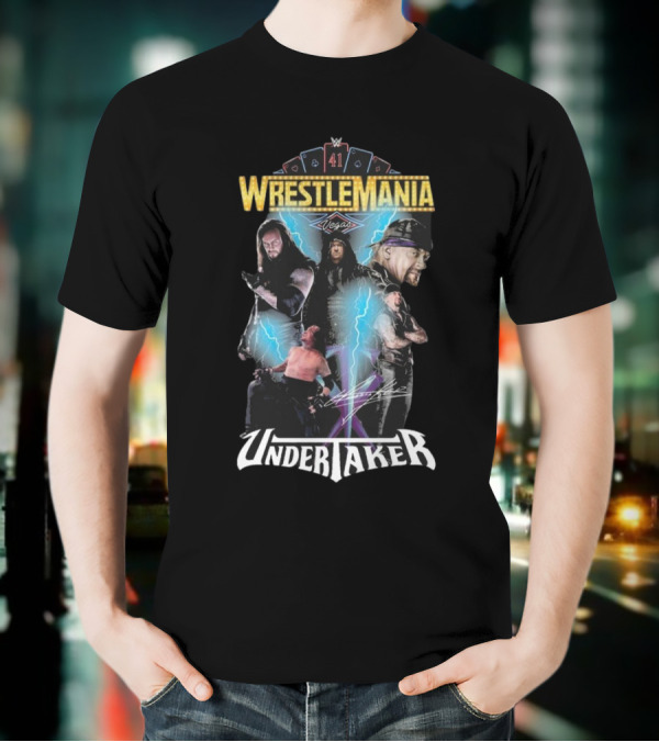 WrestleMania 41 Vegas The Undertaker 2025 T-Shirt