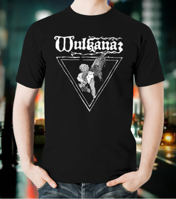 Wulkanaz Angel Triangle Graphic T-Shirt