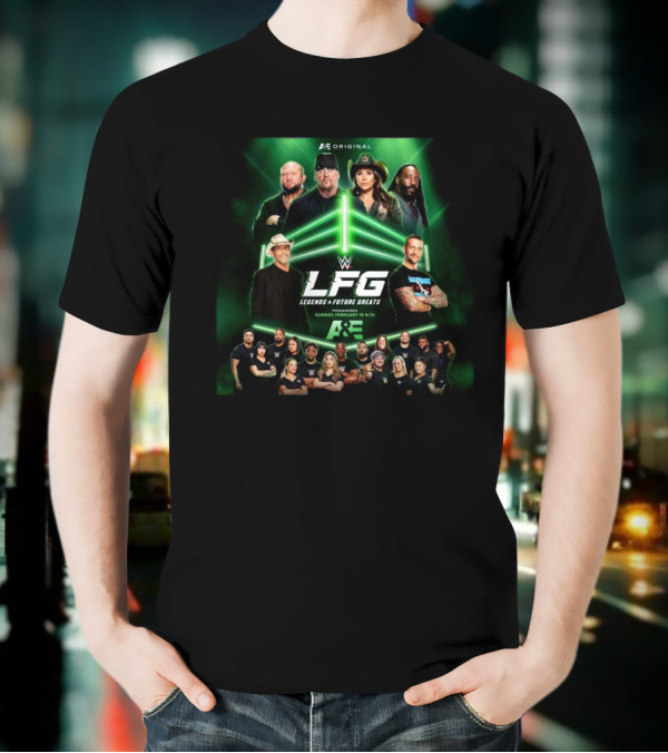 WWE Legends And Future Greats Premieres Sunday February 16 A&E Original T-Shirt