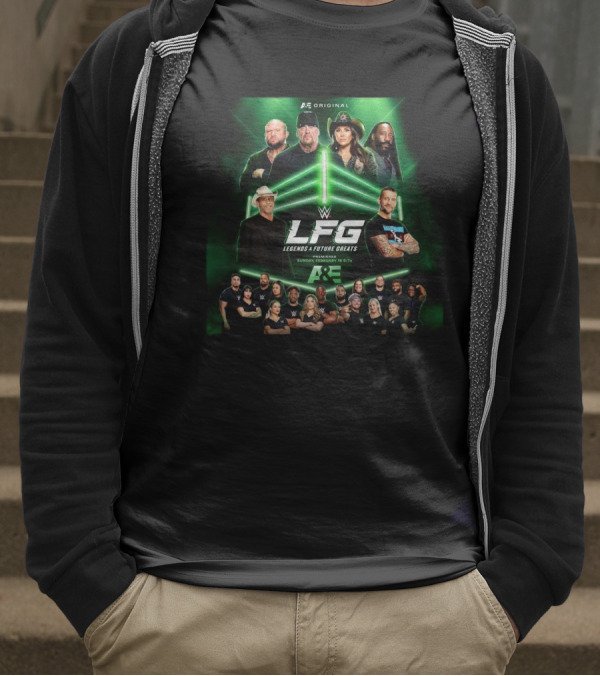 WWE Legends And Future Greats Premieres Sunday February 16 A&E Original T-Shirt