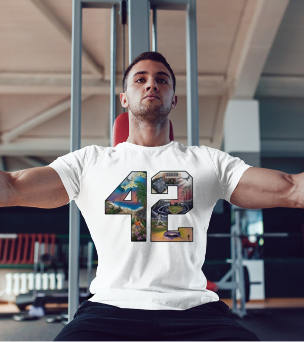 42 Mariano Rivera Foundation Iconic Baseball Imagery T-Shirt