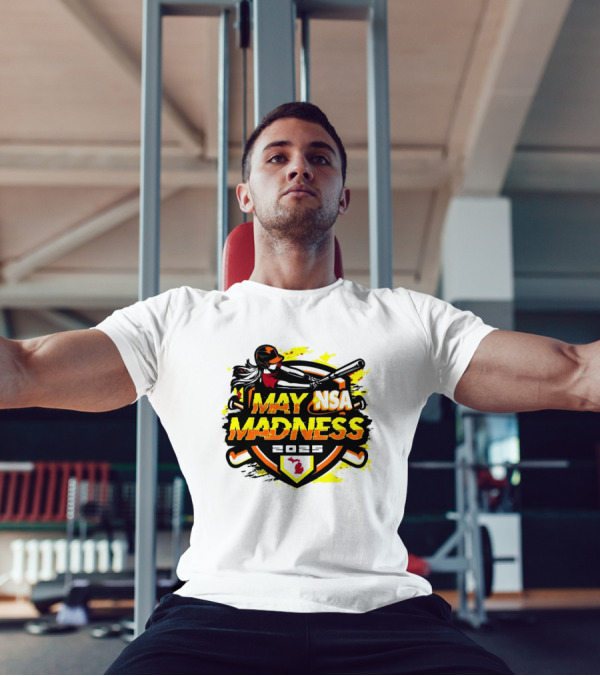 2025 NSA May Madness Fastpitch Tournament Michigan Logo T-Shirt