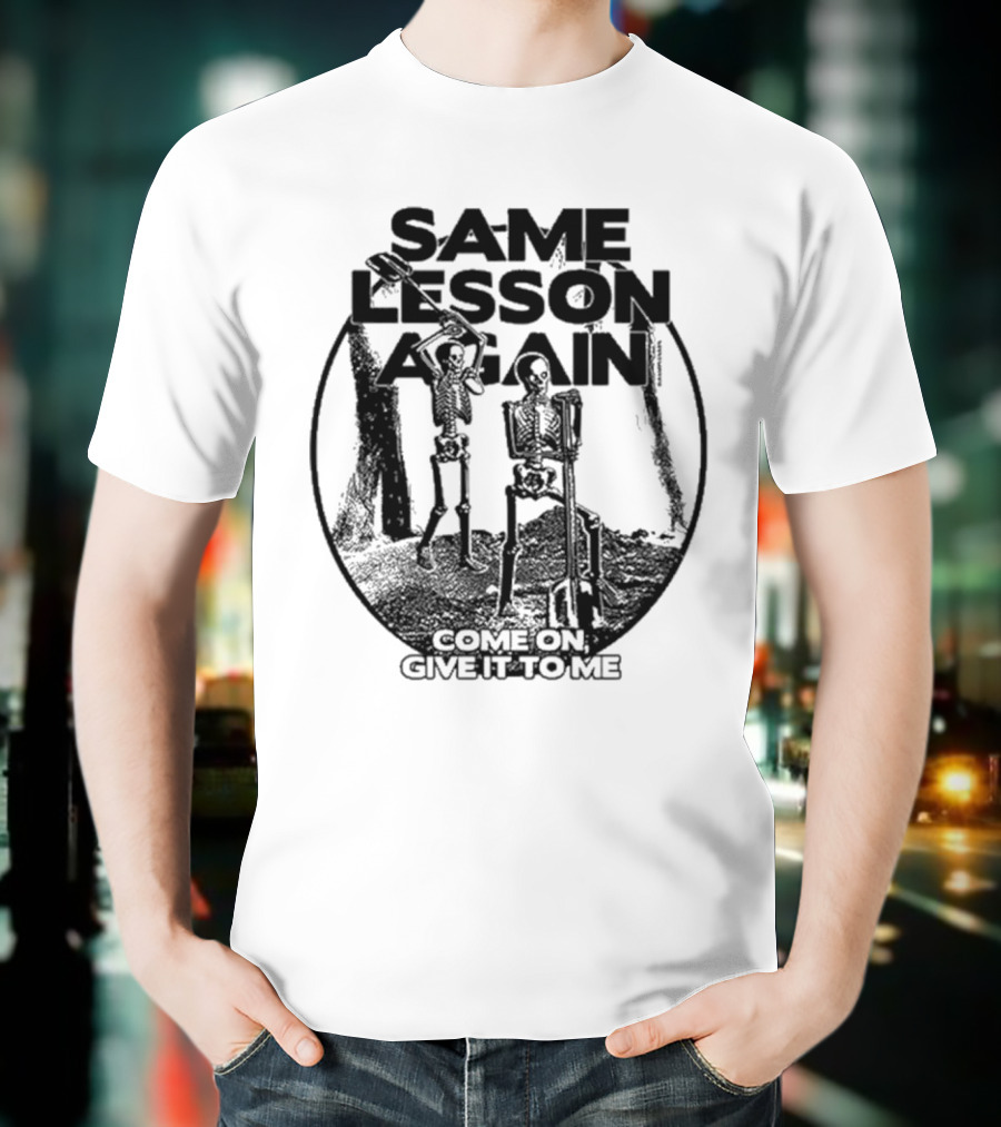 2025 Paramore Same Lesson Again T-Shirt