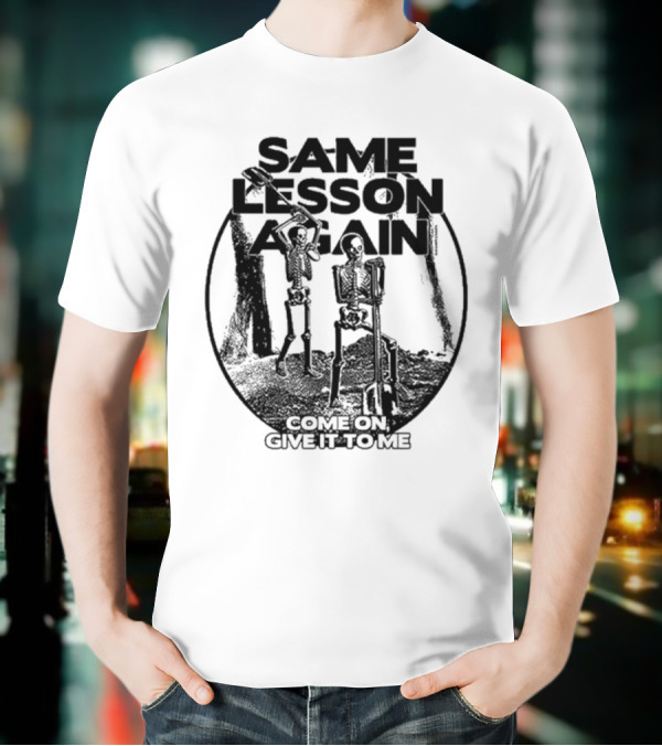 2025 Paramore Same Lesson Again T-Shirt