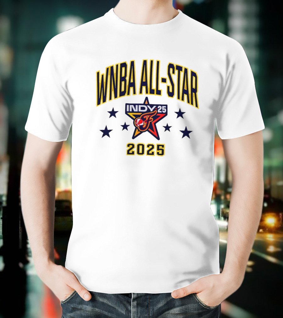 WNBA All-Star Indy 2025 Star Logo 2026 T-Shirt