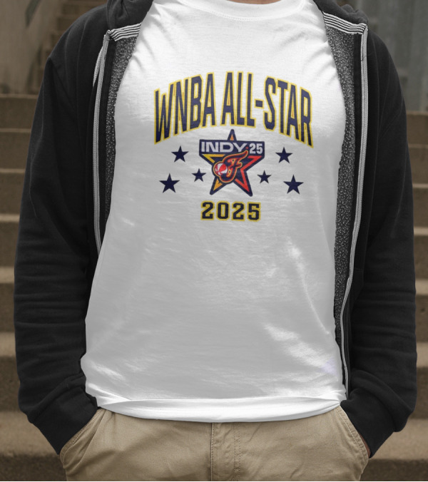 WNBA All-Star Indy 2025 Star Logo 2026 T-Shirt