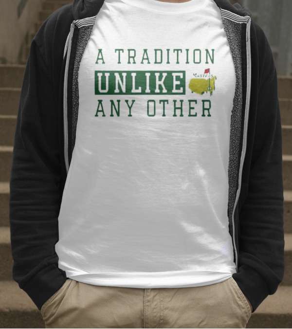A Tradition Unlike Any Other Masters Golf Tournament Map Symbol T-Shirt