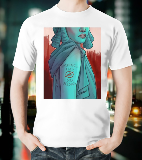America Has No King Lady Liberty 2025 T-Shirt