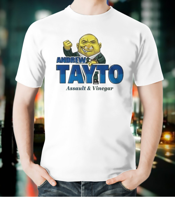Andrew Tayto Assault & Vinegar Waterford Whispers Charity T-Shirt