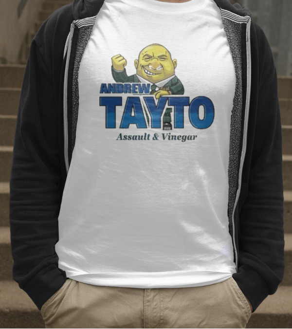 Andrew Tayto Assault & Vinegar Waterford Whispers Charity T-Shirt