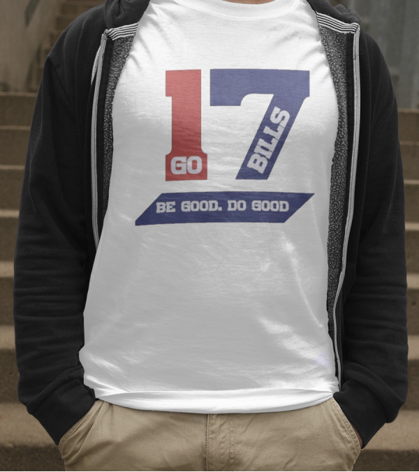 Awesome Josh Allen MVP Go Bills 17 Be Good Do Good God Bless T-Shirt