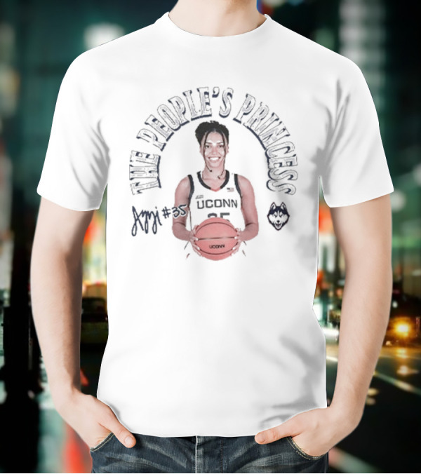 Azzi Fudd UConn Basketball The People's Princess Number 35 T-Shirt