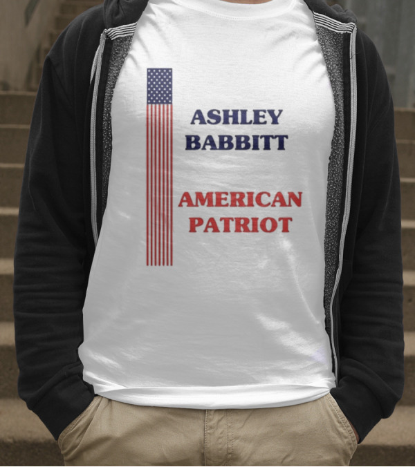 Ashley Babbitt American Patriot Flag Stripe Stars T-Shirt