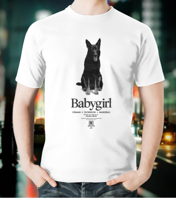 Babygirl Dog Kidman Dickinson Banderas Graphic Silhouette T-Shirt