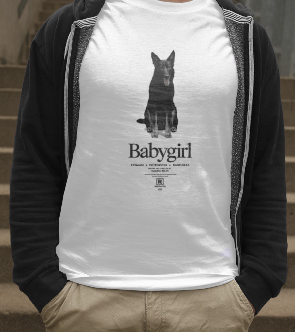 Babygirl Dog Kidman Dickinson Banderas Graphic Silhouette T-Shirt