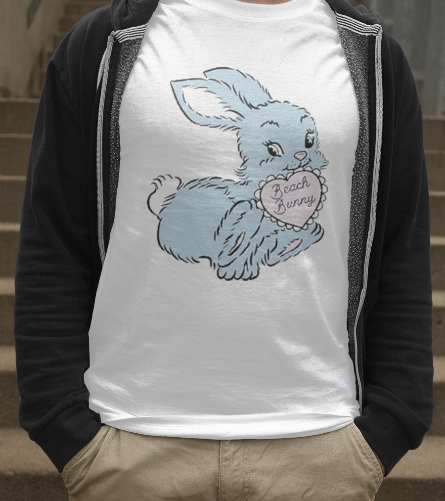 Beach Bunny Heart Bunny T-Shirt
