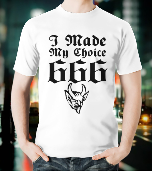Behemoth Neronoir I Made My Choice Occult Symbolism T-Shirt