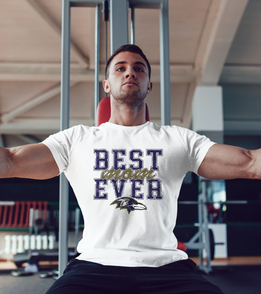 Best Mom Ever Baltimore Ravens T-Shirt
