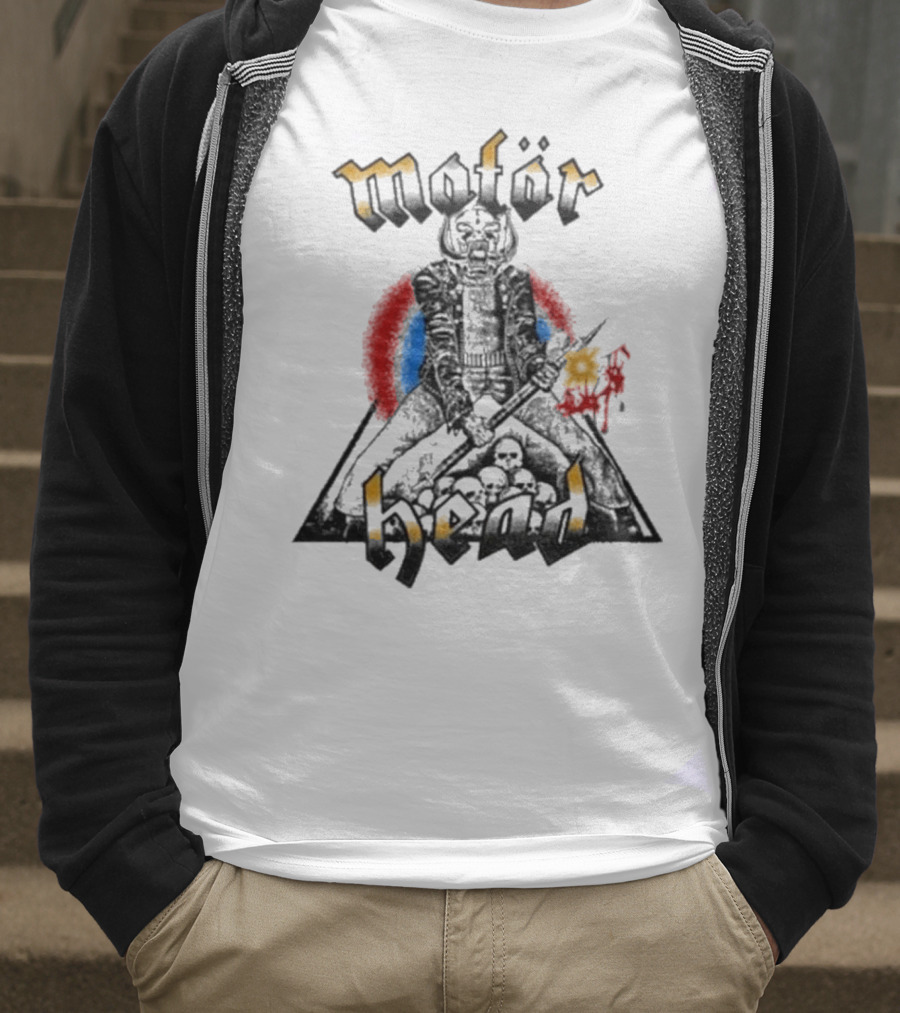 Beyond Human Limb From Limb Heavy Metal Skull Art T-Shirt