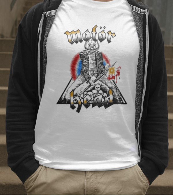 Beyond Human Limb From Limb Heavy Metal Skull Art T-Shirt