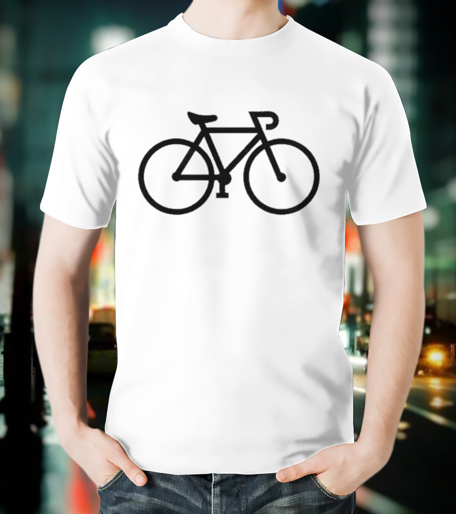 Bicycle Adventure American Spirit Lady In Pakistan T-Shirt