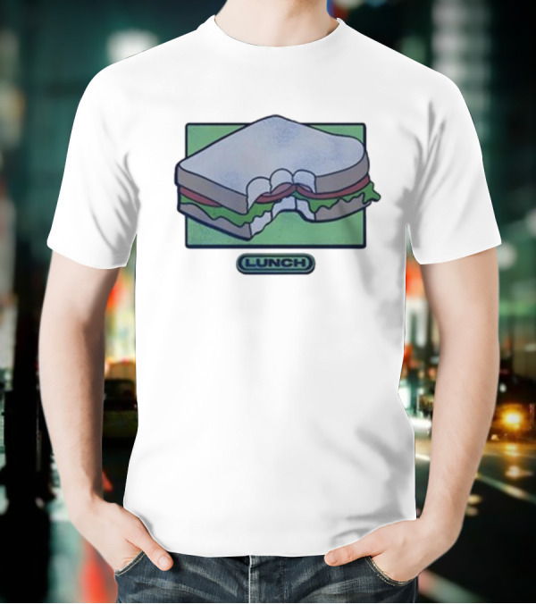 Billie X Lost Love Blue Lunch Sandwich Icon With Bite T-Shirt