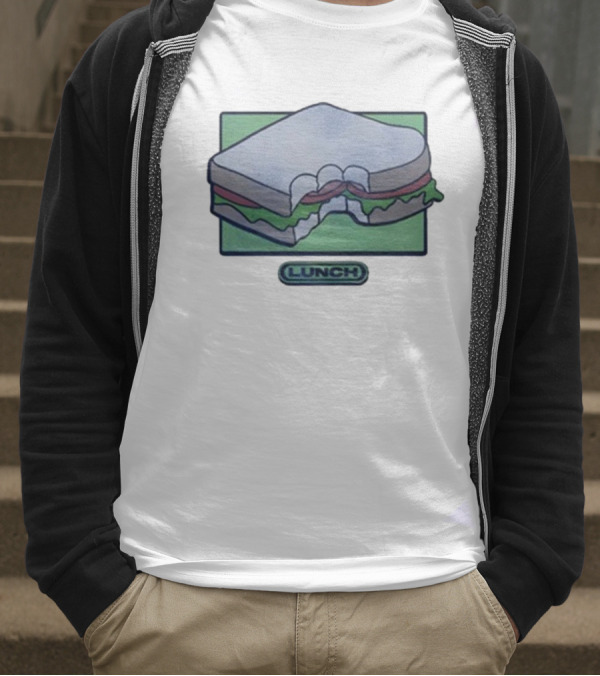 Billie X Lost Love Blue Lunch Sandwich Icon With Bite T-Shirt