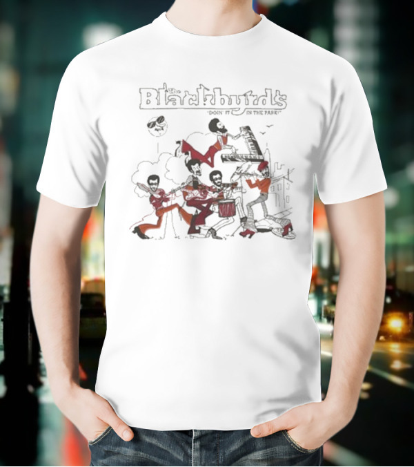The Blackbyrds Don't It In The Park Funky Band Illustration T-Shirt
