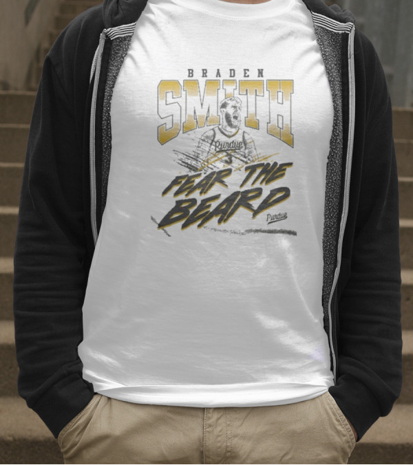 Braden Smith Fear The Beard Purdue Basketball T-Shirt