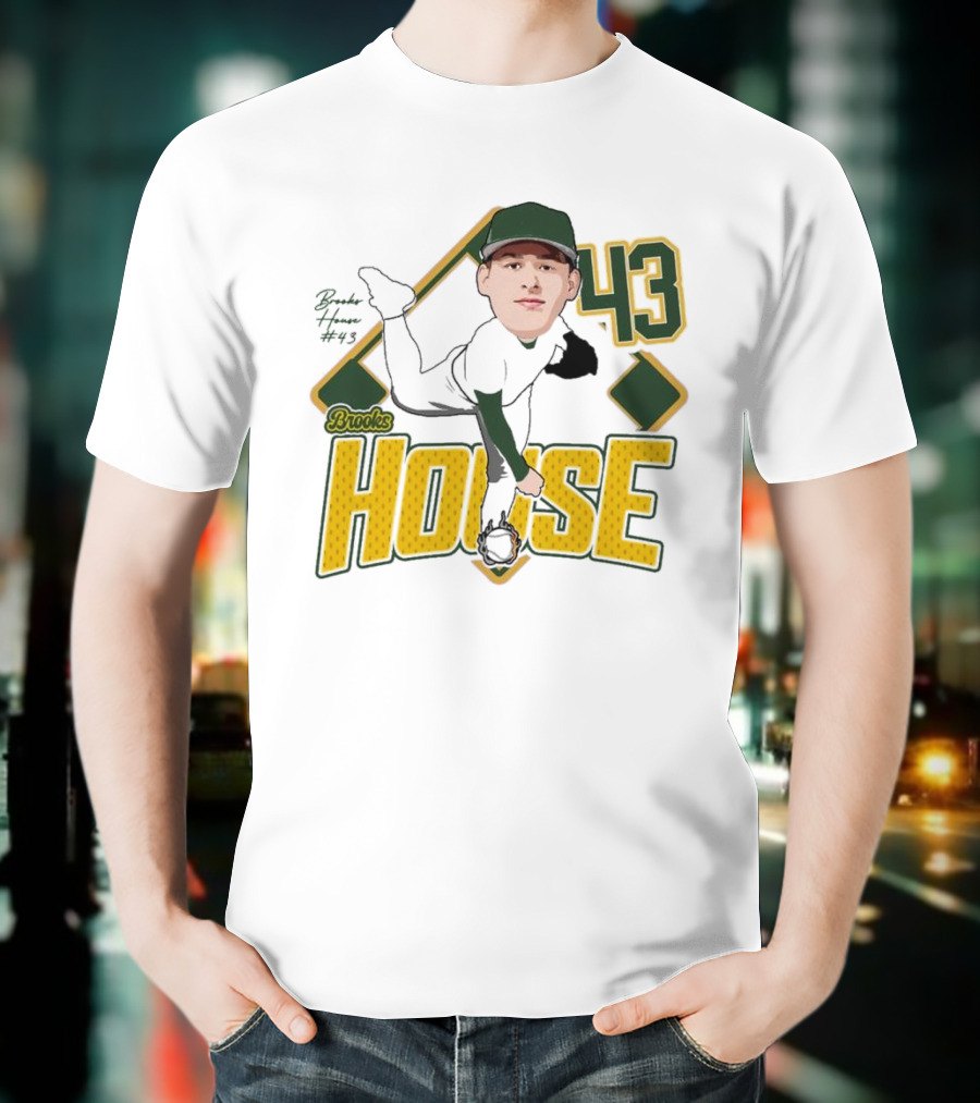 Brooks House 43 Baseball 2025 T-Shirt