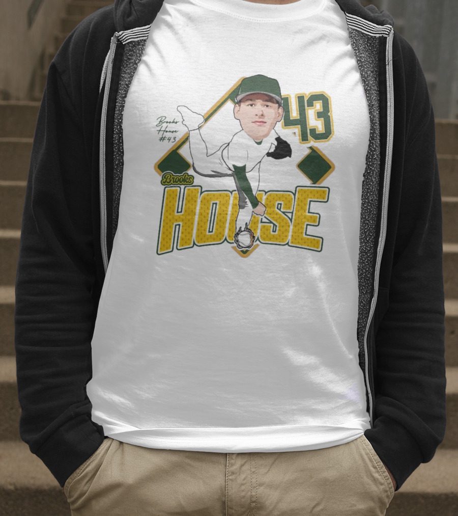 Brooks House 43 Baseball 2025 T-Shirt