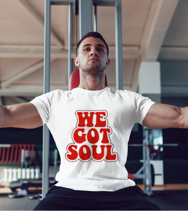 Burna Boy We Got Soul Retro Red Text Style T-Shirt