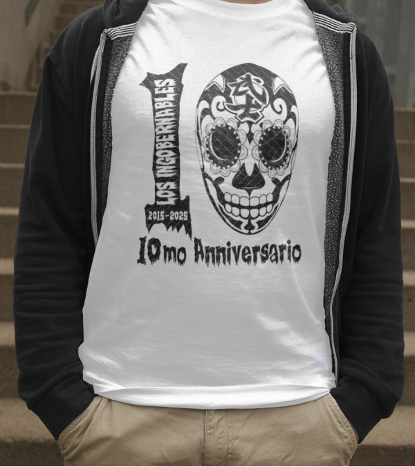 Los Ingobernables 10mo Aniversario BUSHI X LIJ 2025 T-Shirt