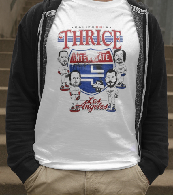 California Los Angeles Thrice Intélztate T-Shirt