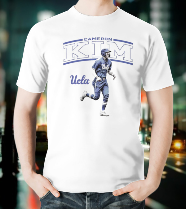 Cameron Kim UCLA Bruins Baseball 2025 NCAA Big Ten Conference T-Shirt