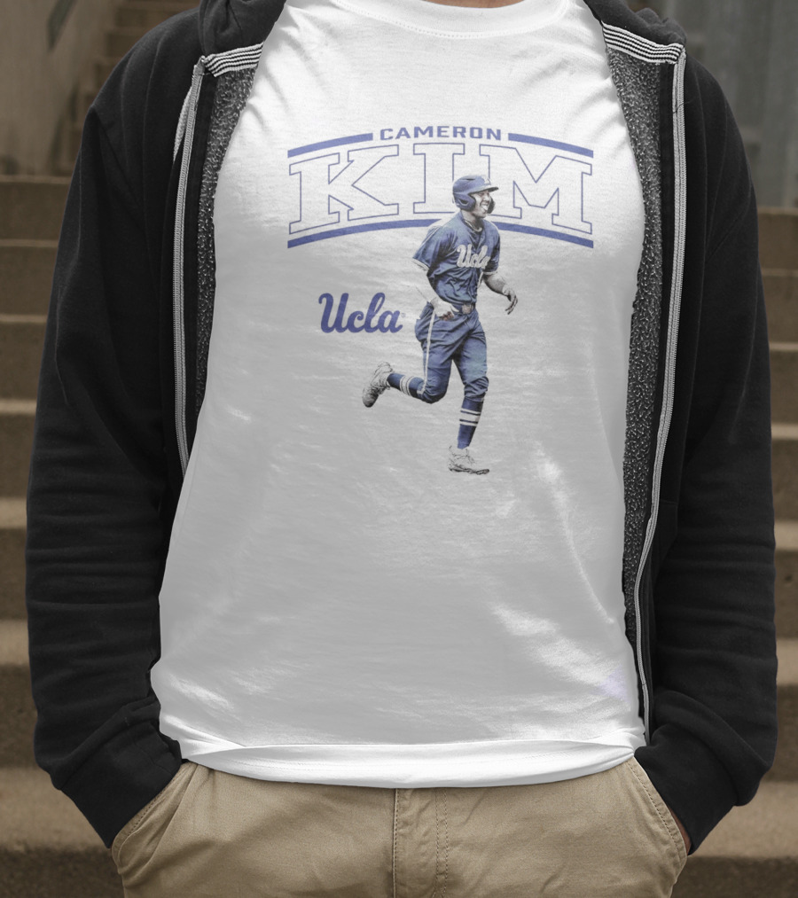 Cameron Kim UCLA Bruins Baseball 2025 NCAA Big Ten Conference T-Shirt