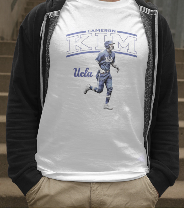 Cameron Kim UCLA Bruins Baseball 2025 NCAA Big Ten Conference T-Shirt