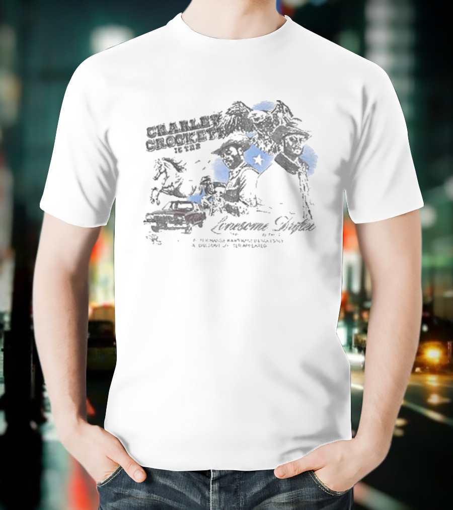 Charley Crockett Lonesome Drifter Pleased To Remember T-Shirt