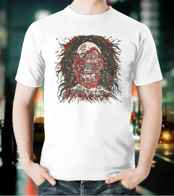 Cannibal Corpse Face Rot Design T-Shirt