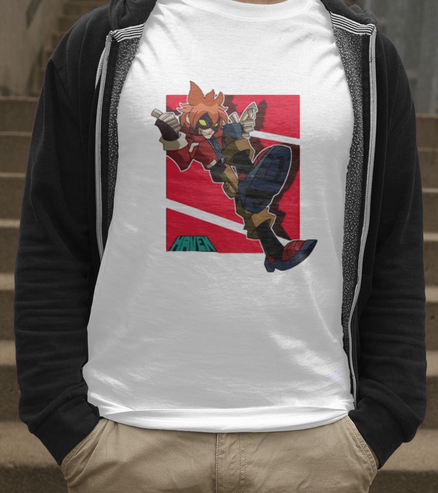 HAVEN Cardinal Pop Out Character Cast Dynamic Pose T-Shirt