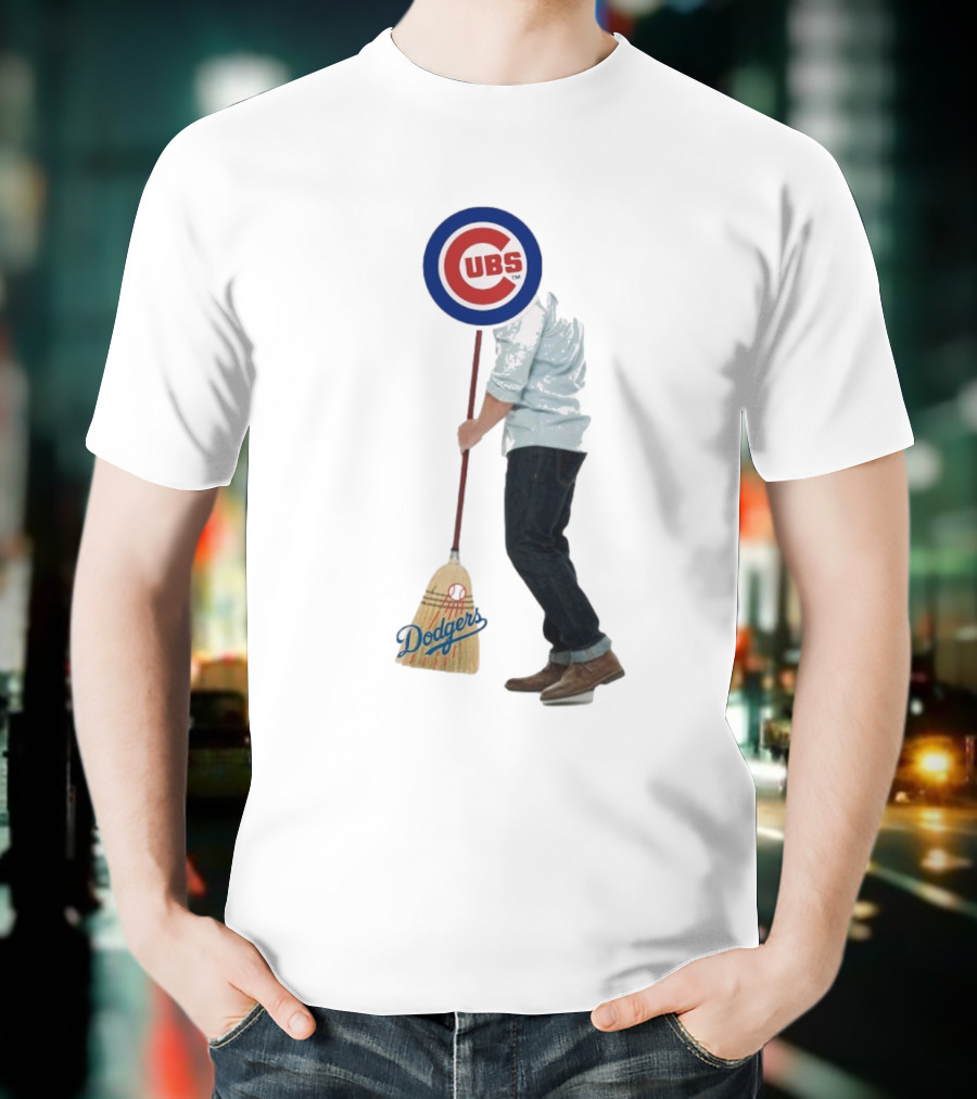 Chicago Cubs Sweeping Los Angeles Dodgers Meme T-Shirt