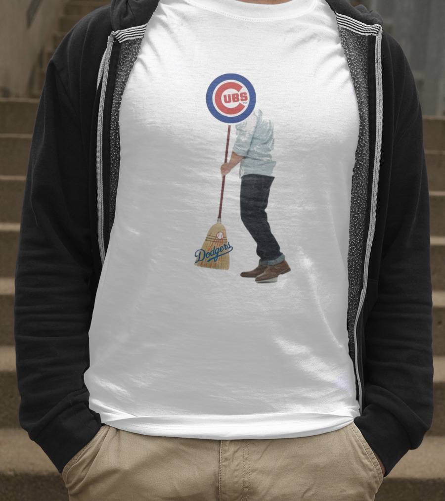Chicago Cubs Sweeping Los Angeles Dodgers Meme T-Shirt