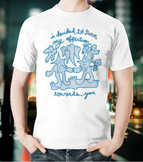 Cavetown I Decided To Turn My Affection Towards You Whimsical Characters And Hearts T-Shirt